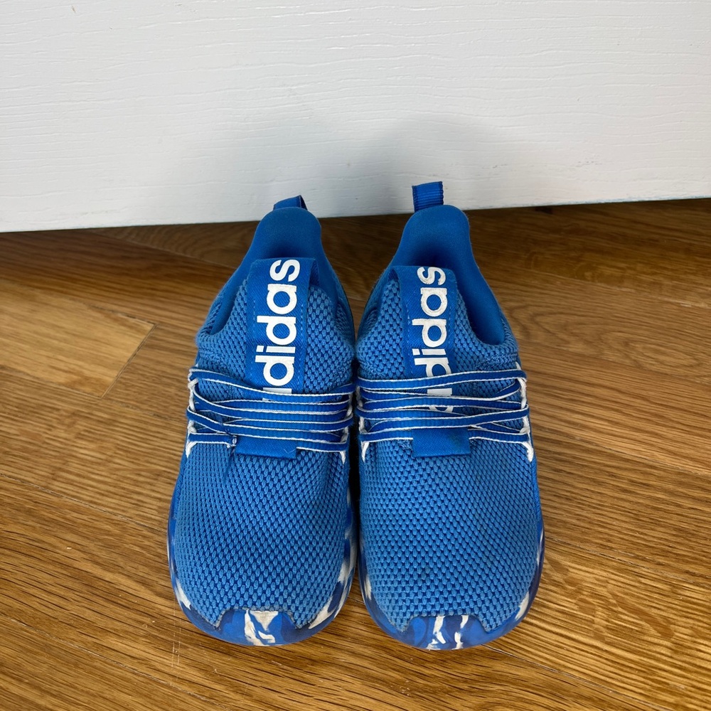 Adidas Kids Blue Slip-On Sneakers Size 10K | Lightweight Play Shoes - Picture 5 of 7